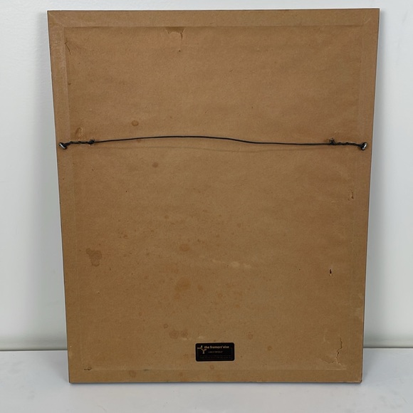 Homemade VTG Noah’s Ark Crewel 15x18” Wooden Frame - Picture 5 of 7